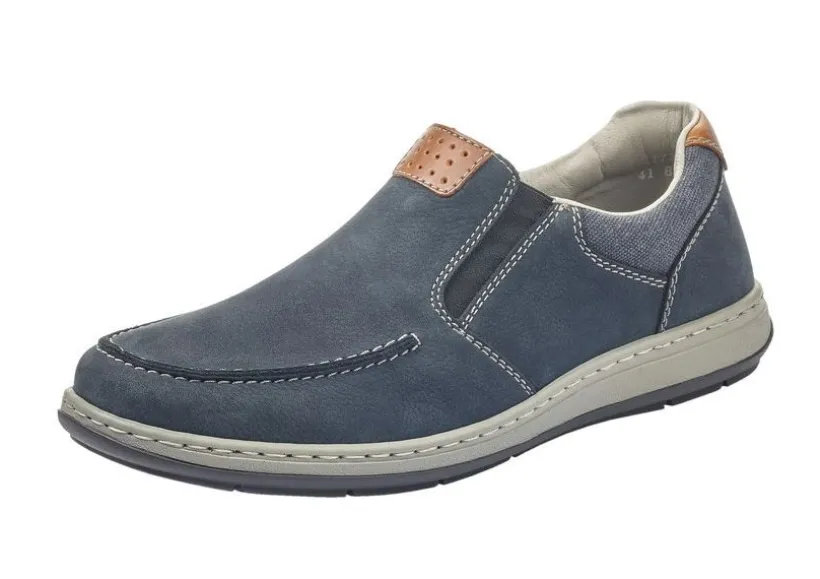 patros_navy_leather_slipo_0.webp Patros Navy Leather Slip-On Loafer