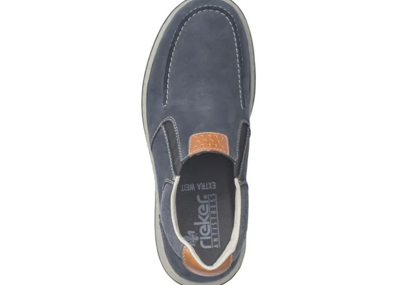 patros_navy_leather_slipo_2.webp Patros Navy Leather Slip-On Loafer