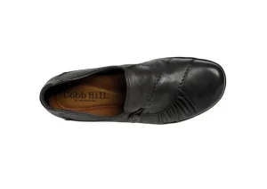 Paulette Black Slip-On Flat
