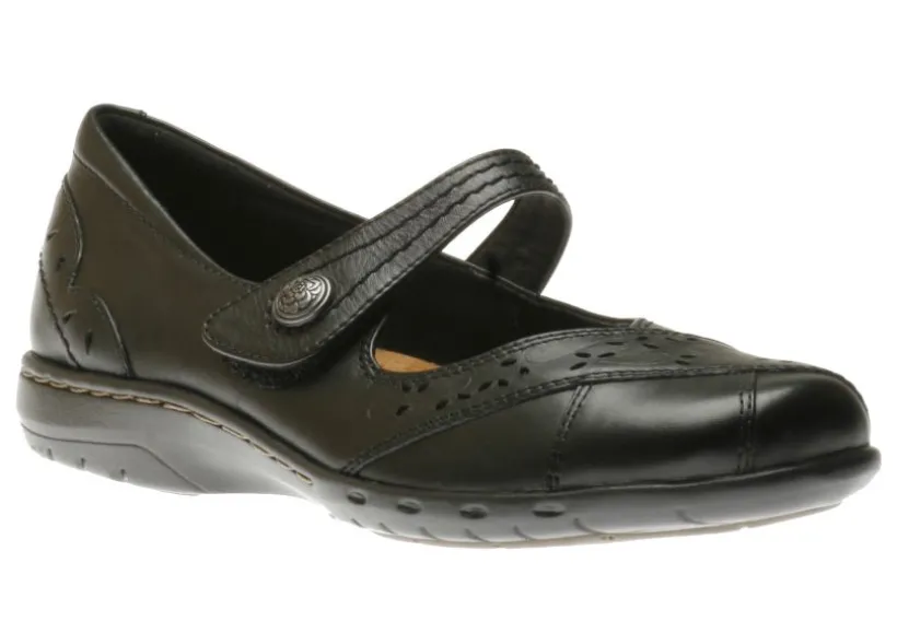 petra_black_leather_mary__0.webp Petra Black Leather Mary Jane Flat