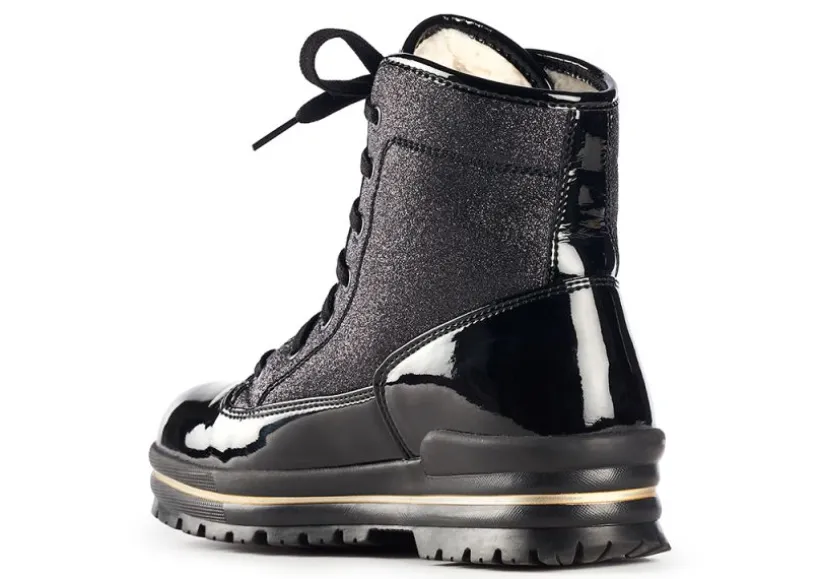 pop_black_glitter_laceup__1.webp Pop Black Glitter Lace-Up Winter Boot
