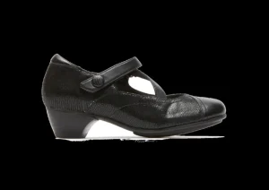 Portia Black Mary Jane Low Heel