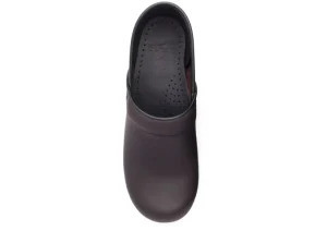 Professional Antique Brown Oiled Leather Clog