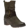 R5028 Zip Boot Khaki