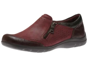Rapid 2 Randall Merlot Zipper Slip-On Shoe