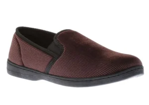 Regal 2 Aubergine Slip-On Slipper