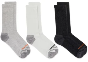 Repreve 3-Pack Hiker Crew Socks Grey