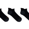 Repreve 3-Pack Low Cut Tab Socks Black