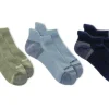 Repreve 3-Pack Low Cut Tab Socks Olive