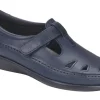 Roamer Navy Leather Slip-On Loafer