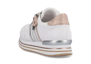 Rock Lace Zip White