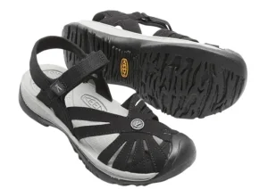Rose Black Sports Sandal