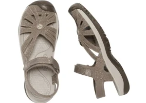 Rose Brindle Beige Brown Sports Sandal