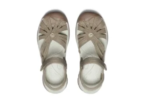 Rose Brindle Beige Brown Sports Sandal