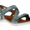 Rubey Blue Asymmetrical Strappy Sandal