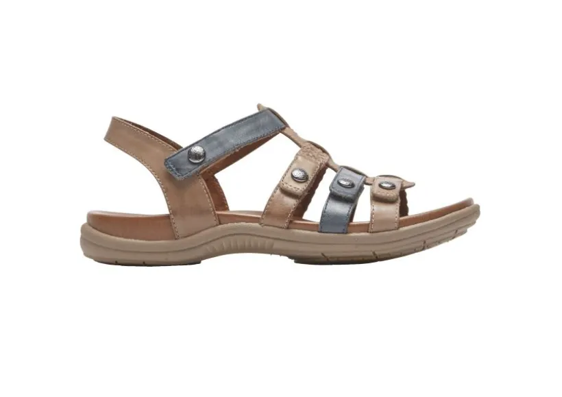 rubey_khaki__navy_tstrap__1.webp Rubey Khaki / Navy T-Strap Sandal