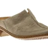 Ruffina Grigio Beige Nubuck Leather Clog