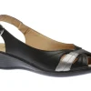 Sandal Black Pewter
