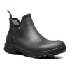 Sauvie Black Slip-On Waterproof Chelsea Boot