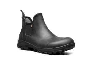 Sauvie Black Slip-On Waterproof Chelsea Boot