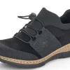 Scuba Black Slip-On Bungee Sneaker