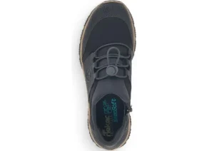 Scuba Black Slip-On Bungee Sneaker