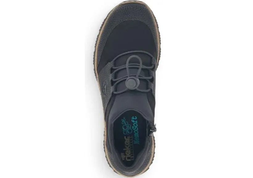 scuba_black_slipon_bungee_2.webp Scuba Black Slip-On Bungee Sneaker