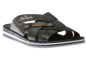 Serbia Denim Blue Slide Sandal