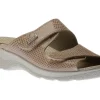 Slide 2 Sabia Beige Double Strap Slide Wedge Sandal