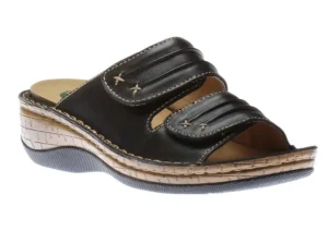 Slide 2 Velcro Black
