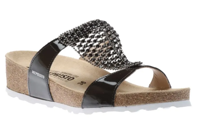 sofie_grey_patent_bedazzl_0.webp Sofie Grey Patent Bedazzled Wedge Slide Sandal