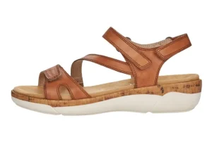 Soft Loose Tan Leather Sandal