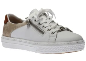Sport Zip Lace White