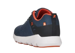Sportec13 Blue Orange Lace-Up Walking Shoe