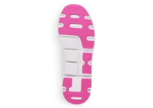 Sportec10 White Rainbow Lace-Up Sneaker