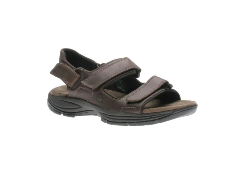 st_johnsbury_brown_leathe_0.webp St Johnsbury Brown Leather Adjustable Sandal