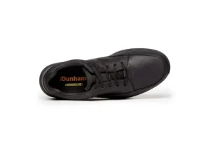 Stephen Black Leather Waterproof Shoe