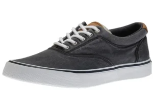 Striper II CVO Navy Canvas Lace-Up Sneaker