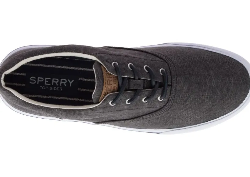 striper_ii_cvo_salt_washe_2.webp Striper II CVO Salt Washed Black Canvas Lace-Up Sneaker