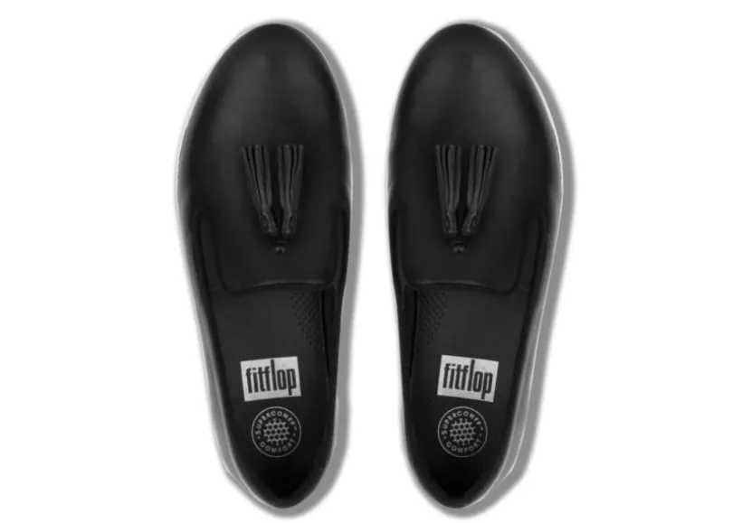 superskate_black_leather__2.webp Superskate Black Leather Tassel Loafer