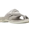 Terran 3 Cush Post Moon Beige Wide Width Thong Sandal