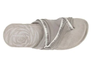 Terran 3 Cush Post Moon Beige Wide Width Thong Sandal