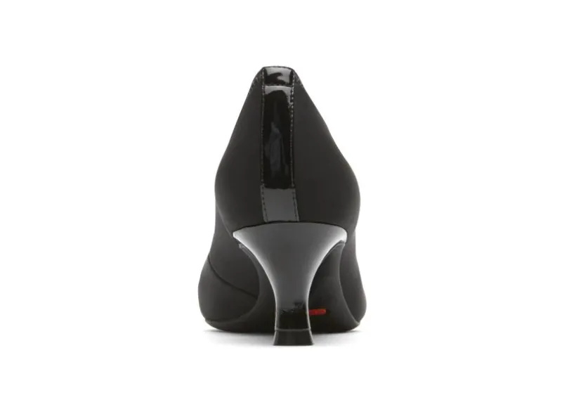 total_motion_kaiya_black__1.webp Total Motion Kaiya Black Elastic Kitten Heel Pointed Toe Dress Pump