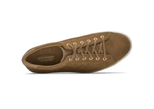 Total Motion Lite Tan Suede Lace-Up Sneaker