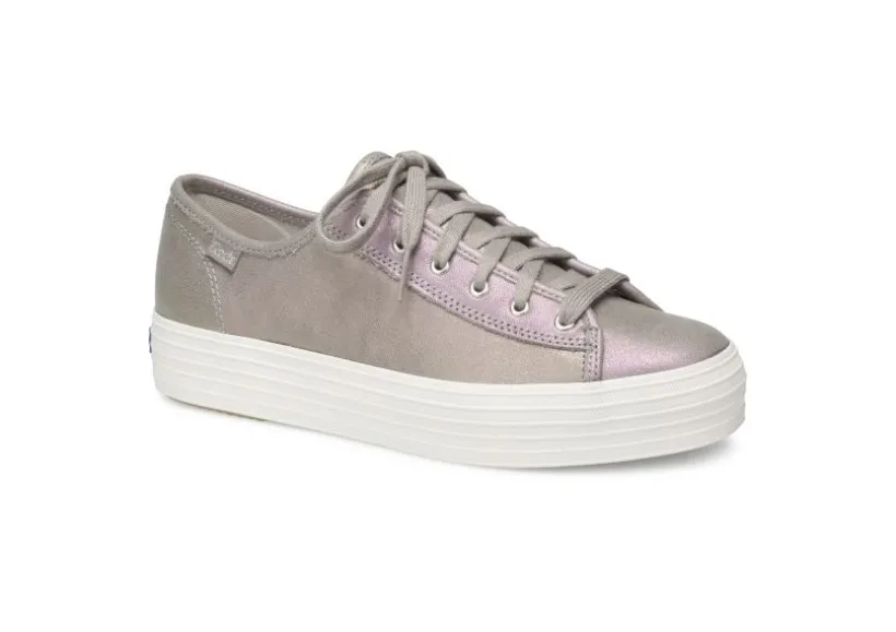 triple_kick_grey_iridesce_0.webp Triple Kick Grey Iridescent Leather Lace-Up Platform Sneaker
