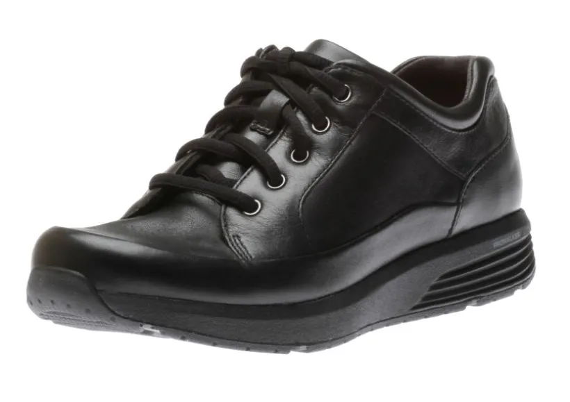 trustride_waterproof_blac_0.webp Trustride Waterproof Black Leather Lace-Up Sneaker