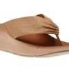Twiss Blush Leather Thong Sandal