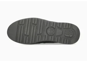 Valerian Graphite Nubuck Leather Lace-Up Walking Shoe