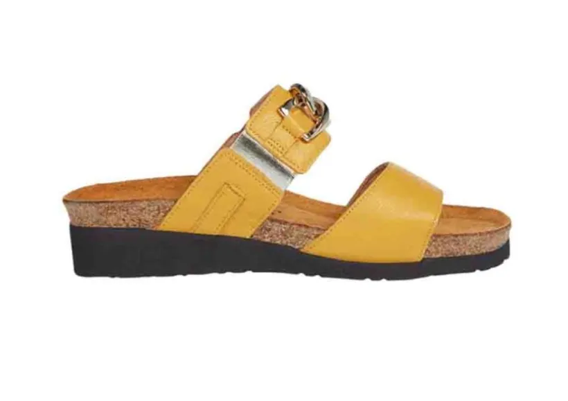victoria_marigold_yellow__1.webp Victoria Marigold Yellow Leather Embellished Slide Sandal