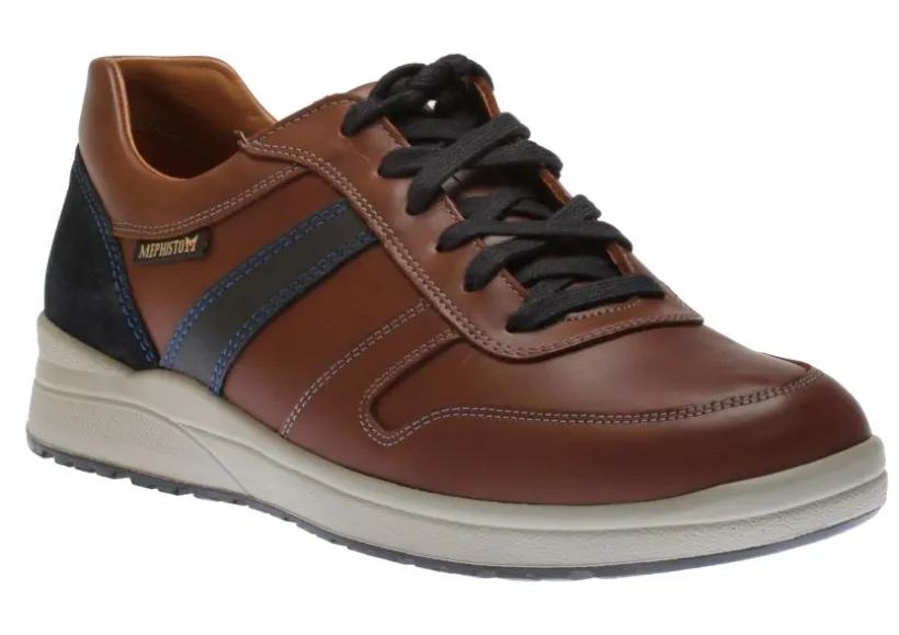 vito_chesnut_brown_navy_l_0.webp Vito Chesnut Brown Navy Leather Lace-Up Sneaker